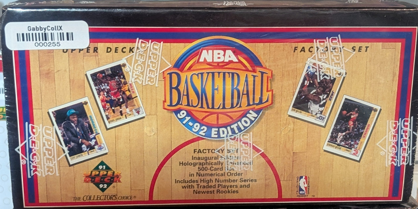 1991-92 Upper Deck 🏀 Factory Sealed Set