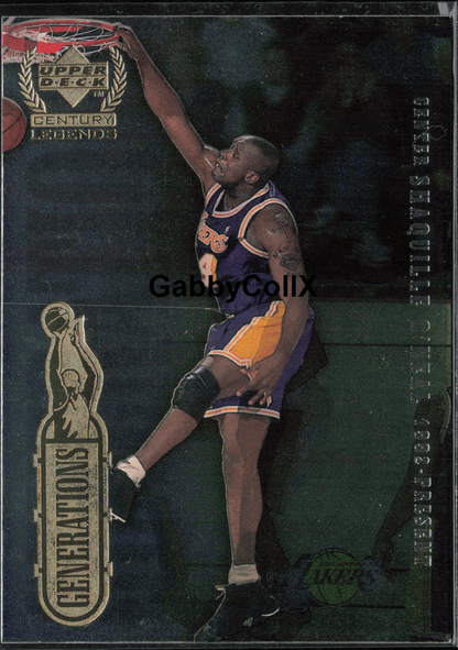 1998-99 Upper Deck Century Legends GENERATIONS Complete 12-Card Set