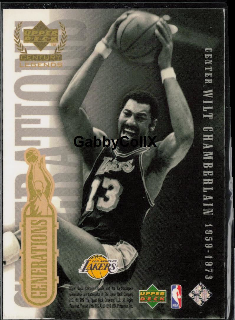 1998-99 Upper Deck Century Legends GENERATIONS Complete 12-Card Set