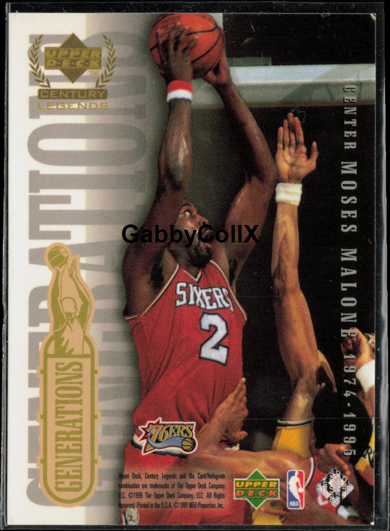 1998-99 Upper Deck Century Legends GENERATIONS Complete 12-Card Set