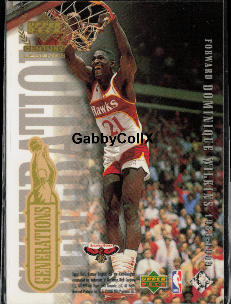 1998-99 Upper Deck Century Legends GENERATIONS Complete 12-Card Set