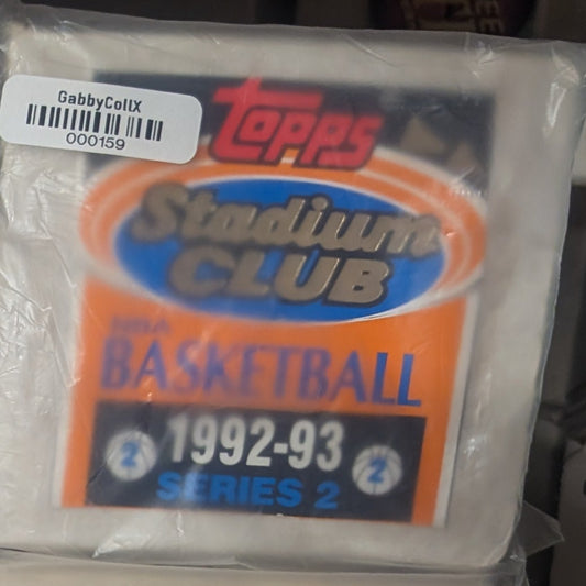 1992-93 Topps Stadium Club Basketball Series 2 Complete Sets