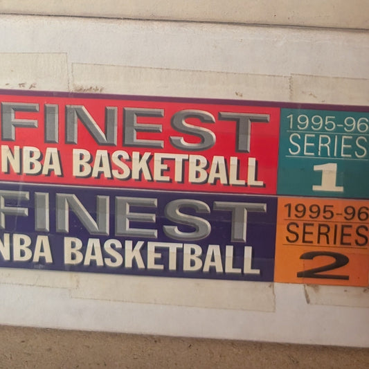 1995-96 Topps Finest Series 1 & 2  🏀 Complete Set