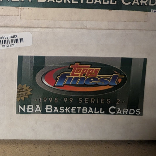 1998-99 Topps Finest Basketball Series 2 Complete Set