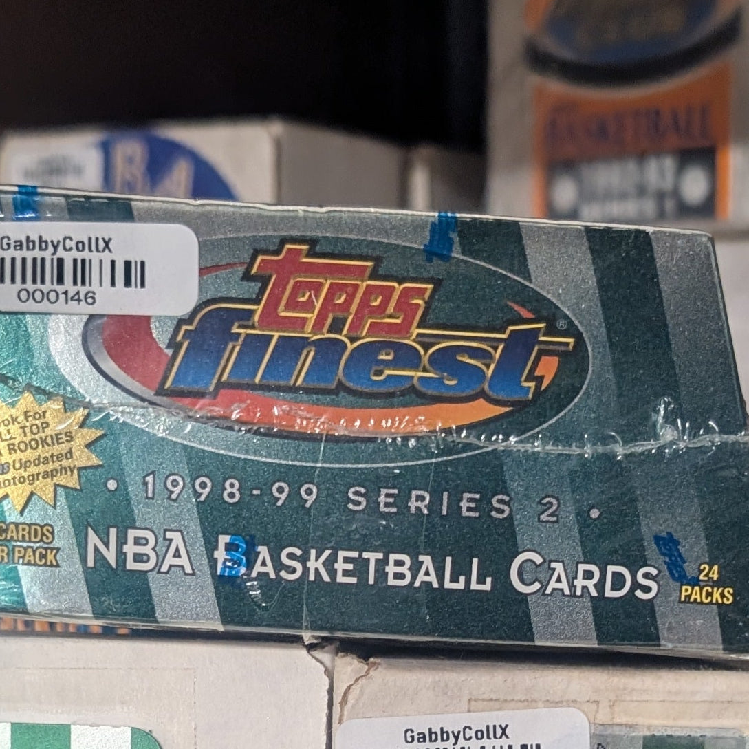 1998-99 Topss Finest Basketball Hobby Box Factory Sealed