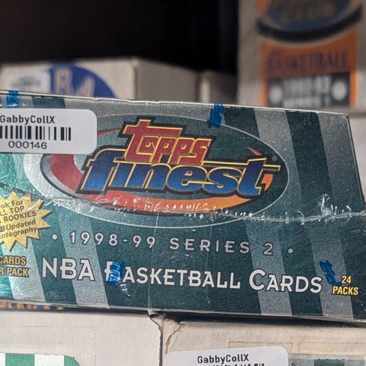 1998-99 Topss Finest Basketball Hobby Box Factory Sealed