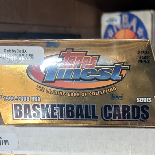 1999-00 Topps Finest Series 1 Hobby Box Factory Sealed