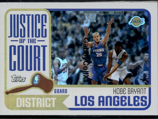 2003-04 Topps #JC-12 Kobe Bryant Justice of the Court