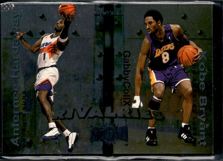 1999-00 Metal #6 R Kobe Bryant Rivalries
