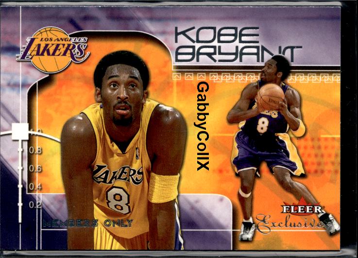 2001-02 Fleer Exclusive #115 Kobe Bryant