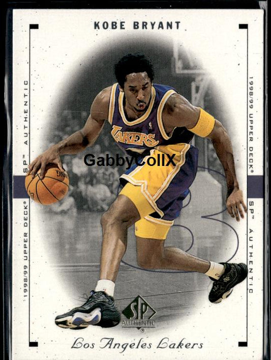 1998-99 SP Authentic #44 Kobe Bryant