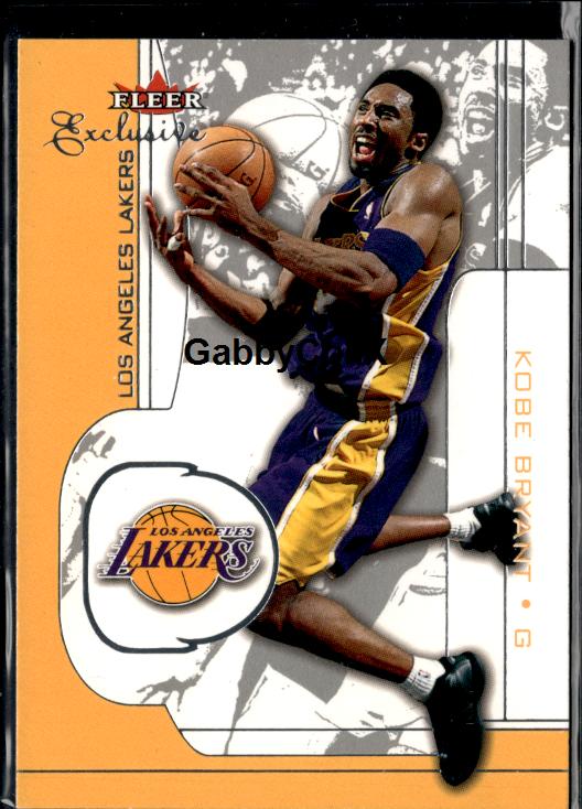 2001-02 Fleer Exclusive #4 Kobe Bryant