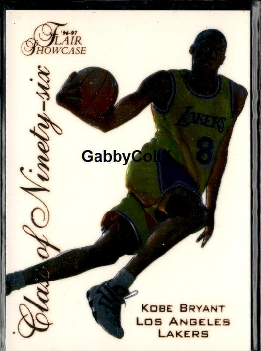 1996-97 Flair Showcase #4 Kobe Bryant Class of '96 #98xa