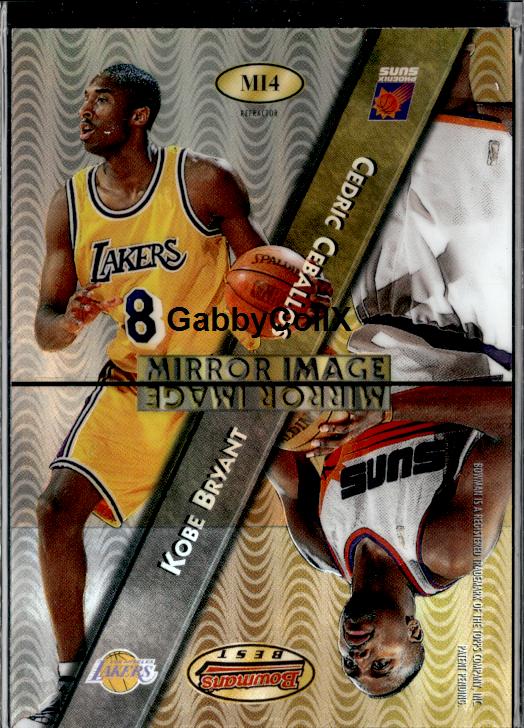 1997-98 Bowman's Best #MI4 kobe Mirror Image Refractors #98xc