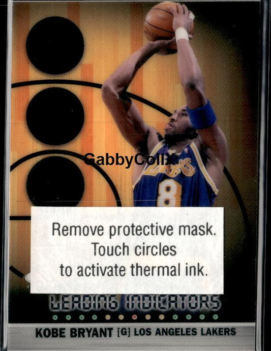 1999-00 Finest #L10 Kobe Bryant Leading Indicators #996i