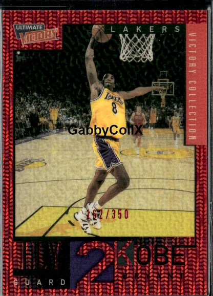 2000-01 Upper Deck Ultimate Victory #68 Kobe Bryant Victory Collection #/350 #99be