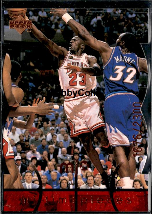1998 Upper Deck MJx #101 Michael Jordan Timepieces Red #/2300 #inoe