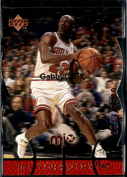 1998 Upper Deck MJx #100 Michael Jordan Timepieces Red #/2300 #inoi