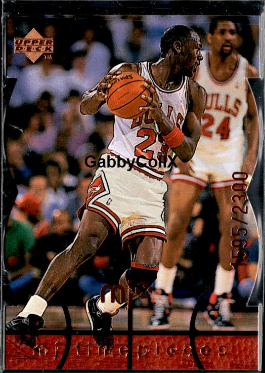 1998 Upper Deck MJx #15 Michael Jordan Timepieces Red #/2300 #inpb