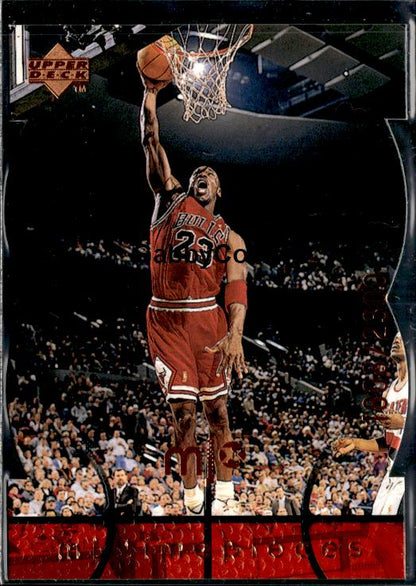 1998 Upper Deck MJx #97 Michael Jordan Timepieces Red #/2300 #inpc
