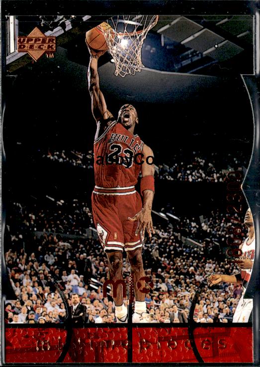 1998 Upper Deck MJx #97 Michael Jordan Timepieces Red #/2300 #inpc