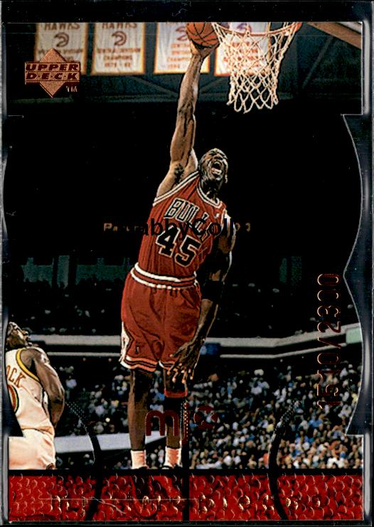 1998 Upper Deck MJx #70 Michael Jordan Timepieces Red #/2300 #inpm