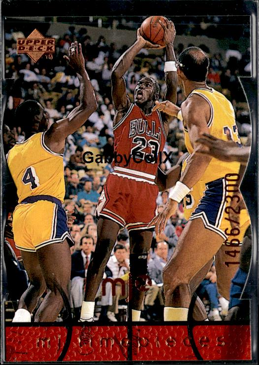 1998 Upper Deck MJx #20 Michael Jordan Timepieces Red #/2300 #inpo