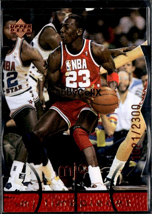 1998 Upper Deck MJx #18 Michael Jordan Timepieces Red #/2300 #inpp