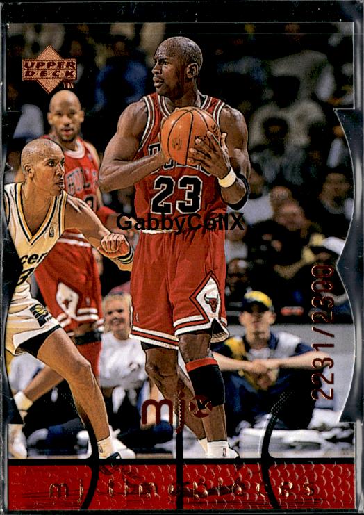 1998 Upper Deck MJx #105 Michael Jordan Timepieces Red #/2300 #inpr