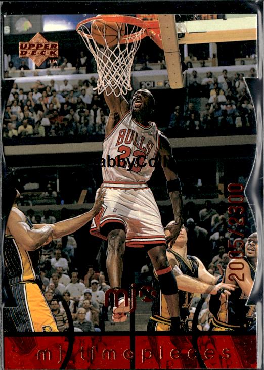 1998 Upper Deck MJx #94 Michael Jordan Timepieces Red #/2300 #inpx