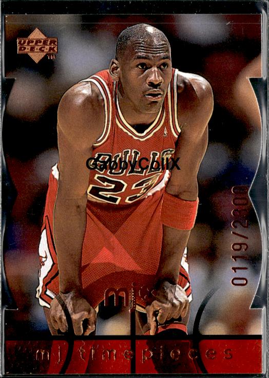 1998 Upper Deck MJx #36 Michael Jordan Timepieces Red #/2300 #inq0
