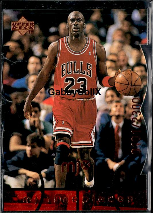 1998 Upper Deck MJx #20 Michael Jordan Timepieces Red #/2300 #inq4