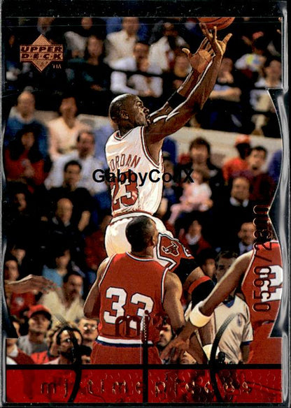 1998 Upper Deck MJx #20 Michael Jordan Timepieces Red #/2300 #inqc