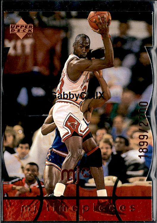 1998 Upper Deck MJx #34 Michael Jordan Timepieces Red #/2300 #inql