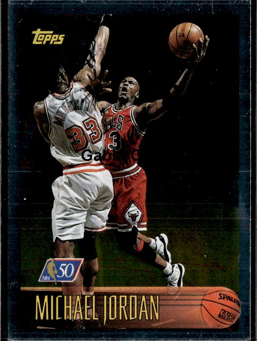 1996-97 Topps #139 Michael Jordan NBA at 50 #inrf