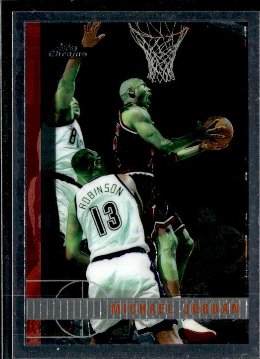 1997-98 Topps Chrome #123 Michael Jordan #iop3