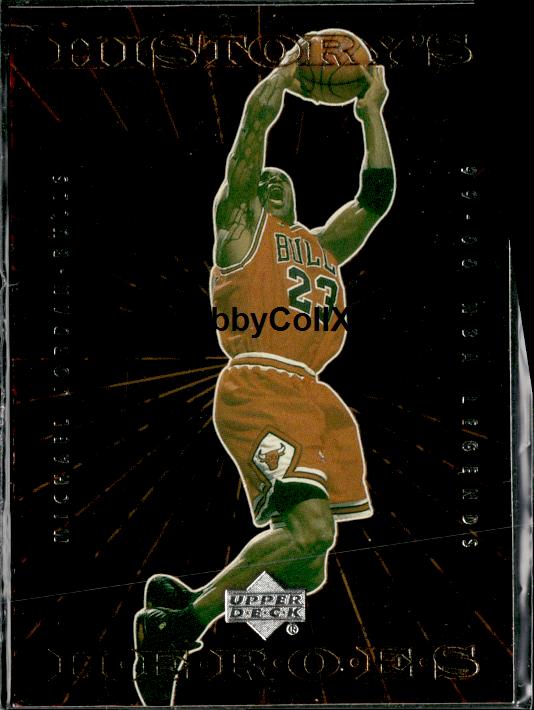 1999-00 Upper Deck Legends #HH1 Michael Jordan History's Heroes #iopg
