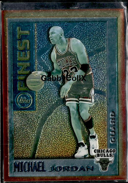 1995-96 Finest #M1 Michael Jordan Mystery #iopm