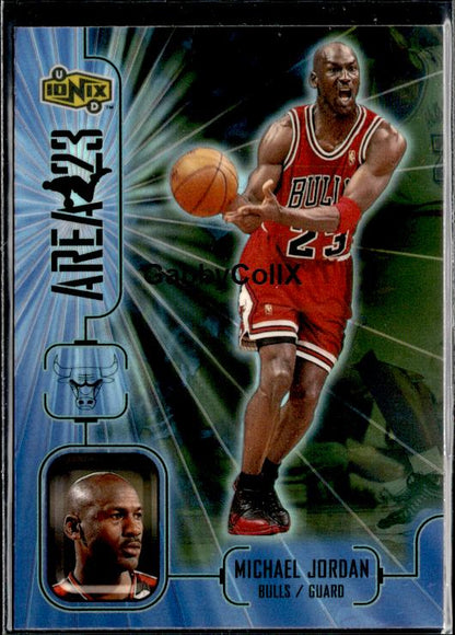 1998-99 Upper Deck Ionix #A8 Michael Jordan Area 23 #iops