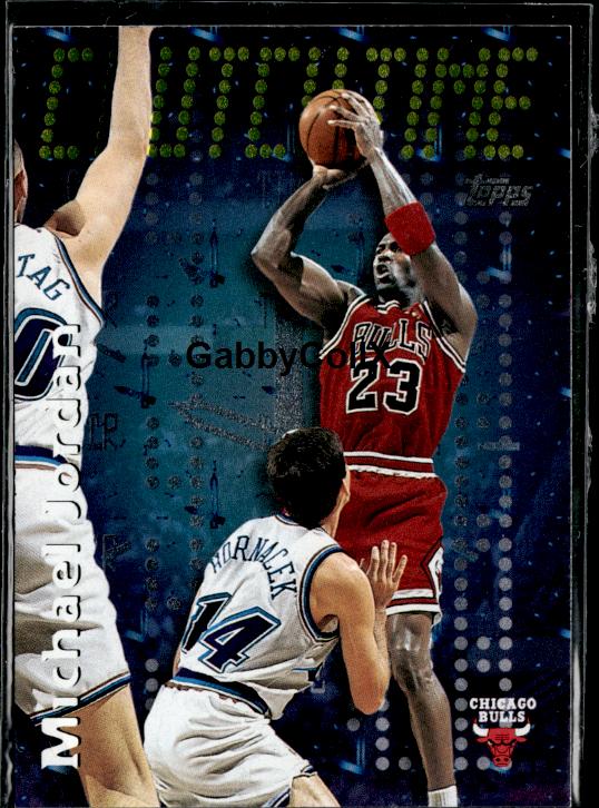 1997-98 Topps #CT1 Michael Jordan Clutch Time #iopx