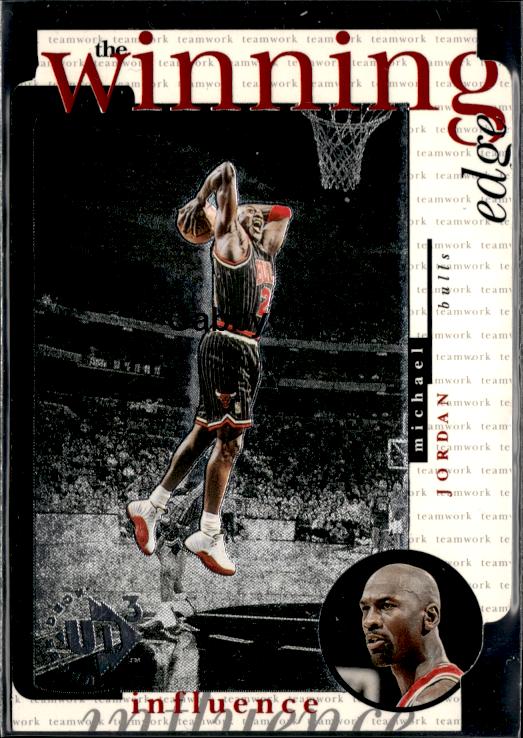 1996-97 Upper Deck UD3 #W1 Michael Jordan The Winning Edge #ioq3