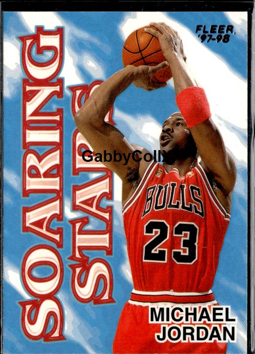 1997-98 Fleer #9SS Michael Jordan Soaring Stars #ioq8
