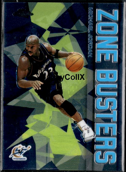 2002-03 Topps Chrome #ZB13 Michael Jordan Zone Busters #iorz