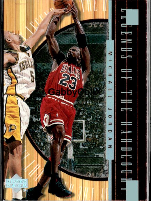 1999-00 Upper Deck Hardcourt #L1 Michael Jordan Legends of the Hardcourt #iouo