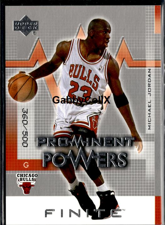 2003-04 Upper Deck Finite #293 Michael Jordan #/500 #ip4q
