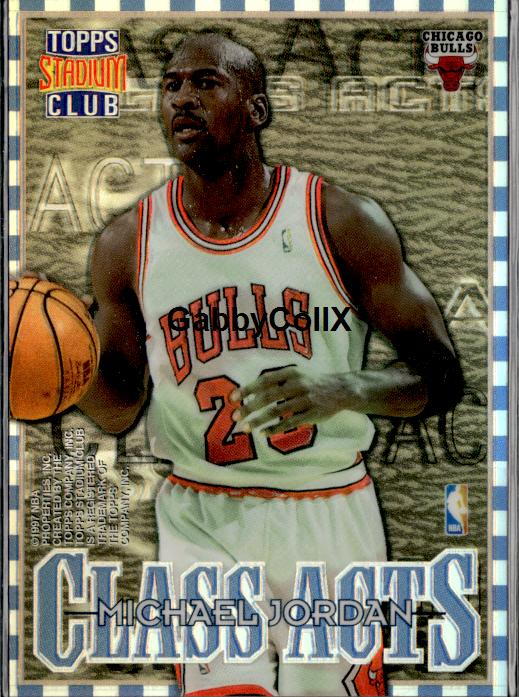 1996-97 Stadium Club #CA1 Michael Jordan / Jerry Stackhouse Class Acts #ip56