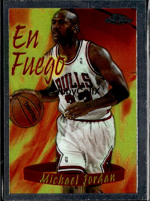 1996-97 Topps Chrome #1 Michael Jordan Season's Best #ip6a