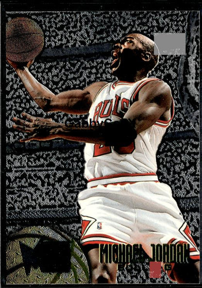 1995-96 Metal #13 Michael Jordan Silver Spotlight #ip83