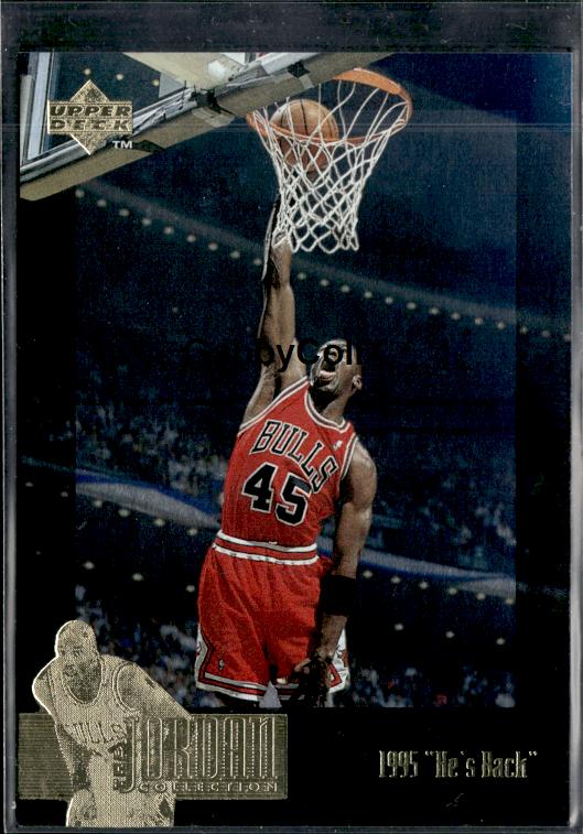 1995-96 Upper Deck #JC15 Michael Jordan The Jordan Collection #ipa9