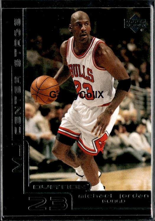 1999-00 Upper Deck Ovation #CS1 Michael Jordan MJ Center Stage #ipai